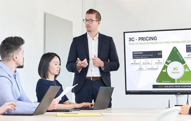 Durchdachte und innovative Ansätze für Pricing, Vertrieb, Marketing, Strategie und Business Development.