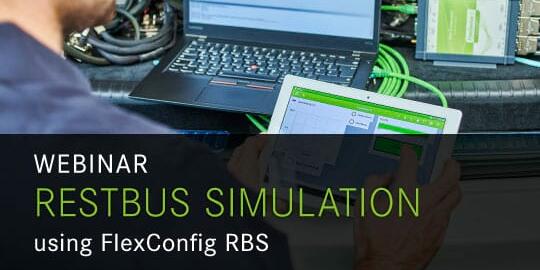 Webinar: Restbus simulation using FlexConfig RBS