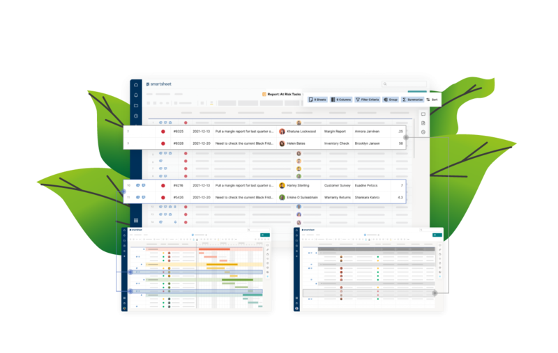 Smartsheet passt sich Deinen Bedürfnissen an, egal ob es um die Darstellung Deiner Workflows oder das Projektcontrolling geht.