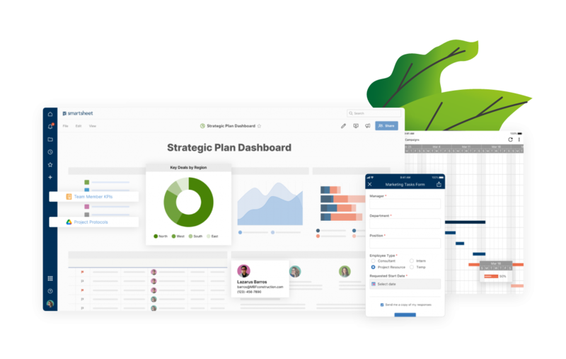 Digitalisiere mit Smartsheet Dein Projektmanagement und Deine Daten - wir unterstützen Dich dabei.